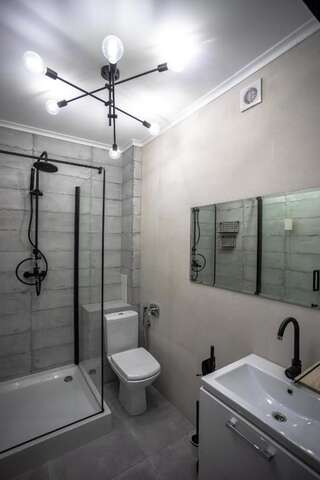 Апартаменты Reef Terrace Apartments Яремче Апартаменты с 1 спальней-21